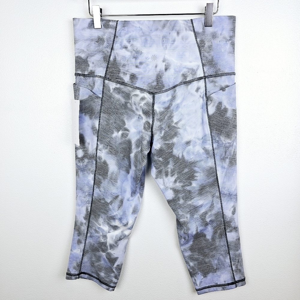 Athleta Salutation Stash Pocket II Capri Leggings NWT Plus Size
